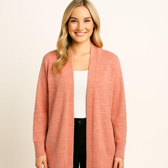 BDG open cardigan heathered melon Size S - Picture 1 of 6